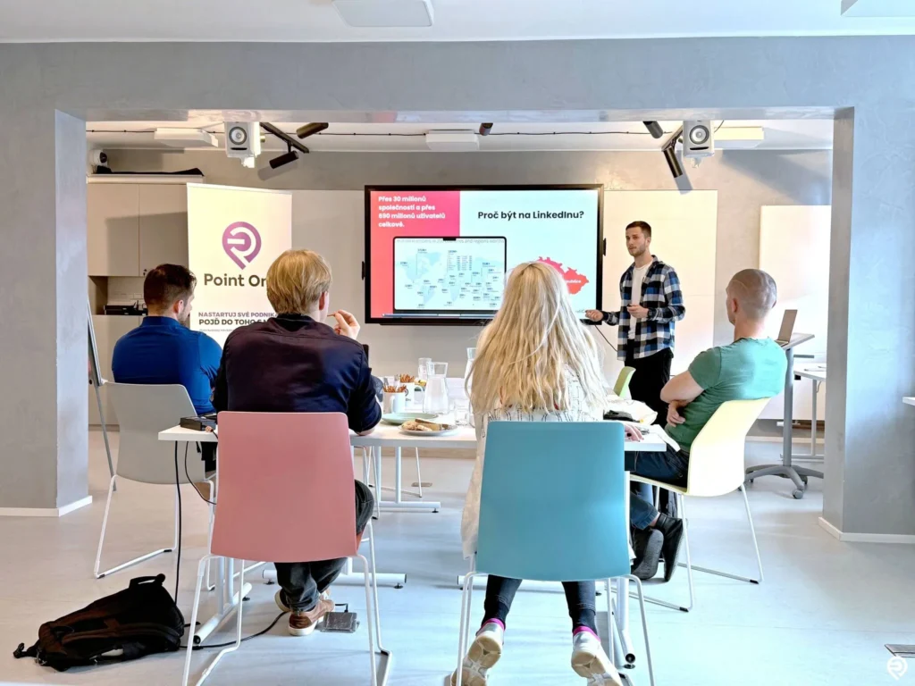 Prezentace LinkedIn školení od Get Leads