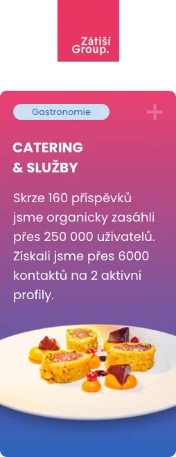 Zátiší Group – ukázka LinkedIn carousel příspěvku