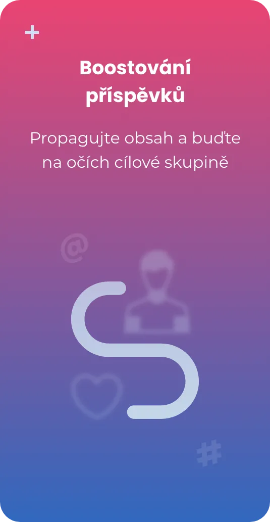Boostování příspěvků carousel