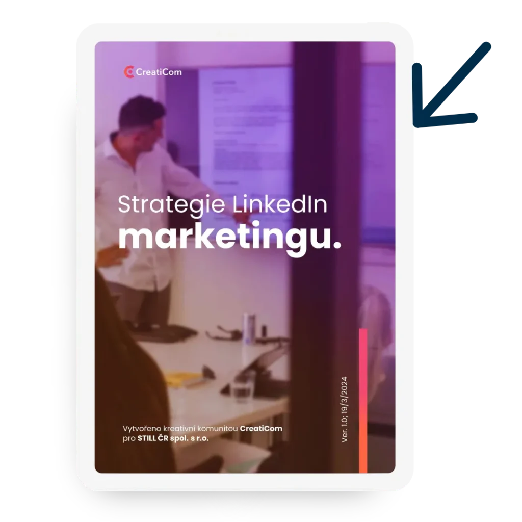LinkedIn carousel strategie – ukázka příspěvku